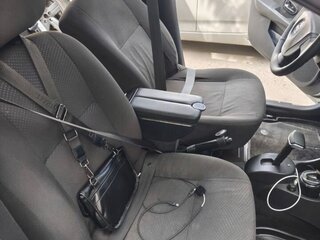 2013 Nissan Almera III (G15), серебристый, 550000 рублей, вид 4