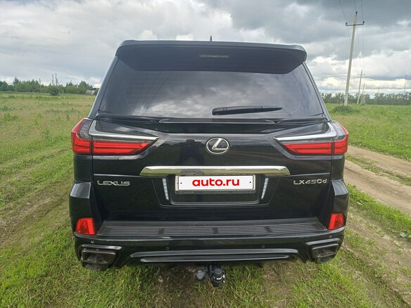 2016 Lexus LX 450d III Рестайлинг 2, чёрный, 5999000 рублей - вид 6