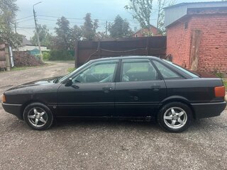 1991 Audi 80 IV (B3), чёрный, 270000 рублей, вид 2