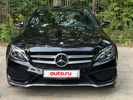 2015 Mercedes-Benz C-Класс 180 IV (W205), чёрный, 2350000 рублей, вид 5