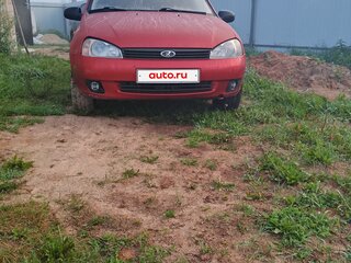 2007 Lada (ВАЗ) Kalina I, красный, 170000 рублей, вид 1
