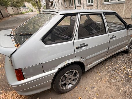 2009 Lada (ВАЗ) 2114, серебристый, 110000 рублей, вид 3