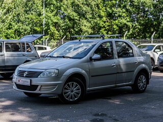 2013 Renault Logan I Рестайлинг, серый, 372000 рублей, вид 1
