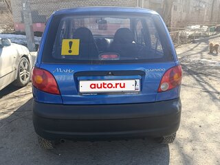 2010 Daewoo Matiz I Рестайлинг, синий, 190000 рублей, вид 4