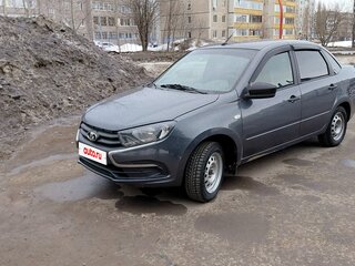 2019 Lada (ВАЗ) Granta I Рестайлинг, серый, 450000 рублей, вид 2