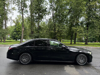 2021 Mercedes-Benz S-Класс 350 d Long 4MATIC VII (W223), чёрный, 8600000 рублей, вид 4