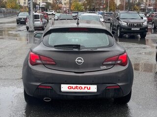 2014 Opel Astra GTC J Рестайлинг, серый, 860000 рублей, вид 4