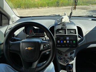2013 Chevrolet Aveo II, серый, 499000 рублей, вид 4