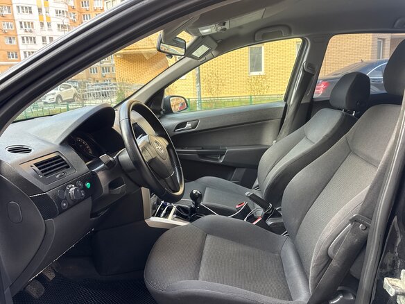 2007 Opel Astra H Рестайлинг, чёрный, 355000 рублей - вид 19