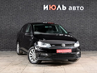 2017 Volkswagen Polo V Рестайлинг, чёрный, 1230000 рублей, вид 3