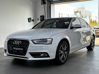 2014 Audi A4 IV (B8) Рестайлинг, белый, 1575000 рублей, вид 1