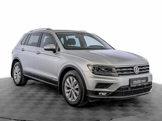 2017 Volkswagen Tiguan II, серебристый, 1925000 рублей, вид 3