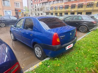 2007 Renault Logan I, синий, 245000 рублей, вид 4