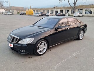 2007 Mercedes-Benz S-Класс 550 Long V (W221), чёрный, 1100000 рублей, вид 3