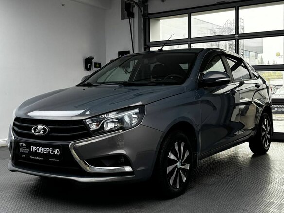 2021 Lada (ВАЗ) Vesta I, серый, 990000 рублей