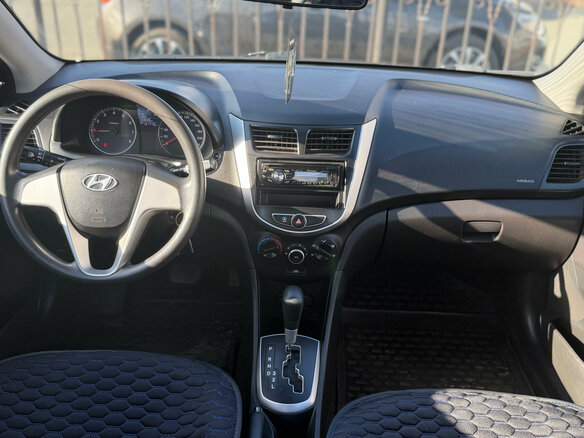 2011 Hyundai Solaris I, синий, 790000 рублей - вид 9