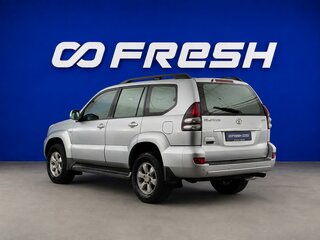 2007 Toyota Land Cruiser Prado 120 Series Рестайлинг, серебристый, 1377077 рублей, вид 2