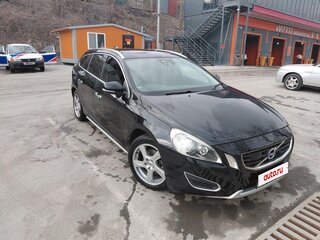 2011 Volvo V60 I, чёрный, 1000000 рублей, вид 2