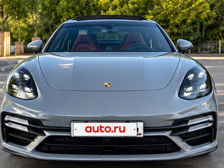 2022 Porsche Panamera 4 E-Hybrid II Рестайлинг, серый, 12700000 рублей, вид 1