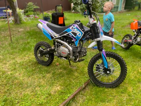 2024 Kayo Mini К125EM, голубой, 59999 рублей, вид 2