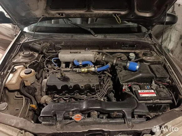 1995 Hyundai Accent I, серый - вид 3