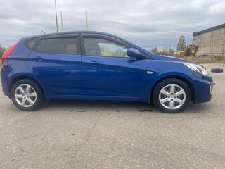 2012 Hyundai Solaris I, синий, 295000 рублей, вид 3