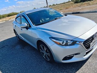 2016 Mazda 3 III (BM) Рестайлинг, серебристый, 1670000 рублей, вид 4