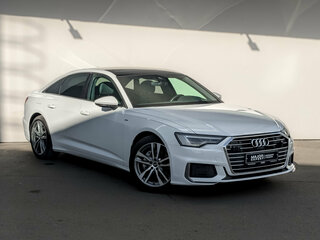 2022 Audi A6 45 TFSI V (C8), белый, 4264000 рублей, вид 3