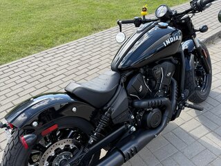 2024 Indian Scout, чёрный, 1390000 рублей, вид 5