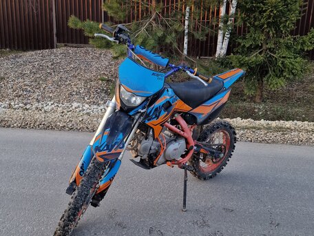 2023 Kayo Evolution YX140EM, оранжевый, 78000 рублей, вид 1