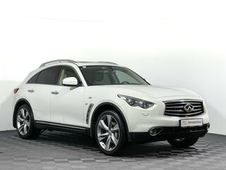 2013 Infiniti FX37 II (S51) Рестайлинг, белый, 1999999 рублей, вид 3