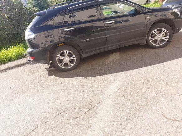 2007 Lexus RX 400h II Рестайлинг, чёрный, 1450000 рублей - вид 3