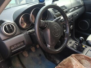 2008 Mazda 3 I (BK) Рестайлинг, чёрный, 470000 рублей, вид 5