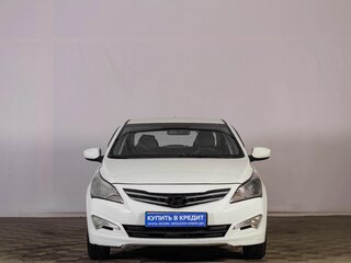 2015 Hyundai Solaris I Рестайлинг, белый, 649000 рублей, вид 2