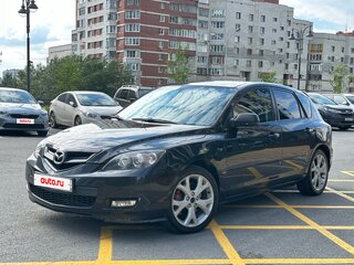 2007 Mazda 3 I (BK) Рестайлинг, чёрный, 600000 рублей, вид 1