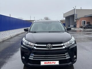 2018 Toyota Highlander III (XU50) Рестайлинг, чёрный, 3600000 рублей, вид 1
