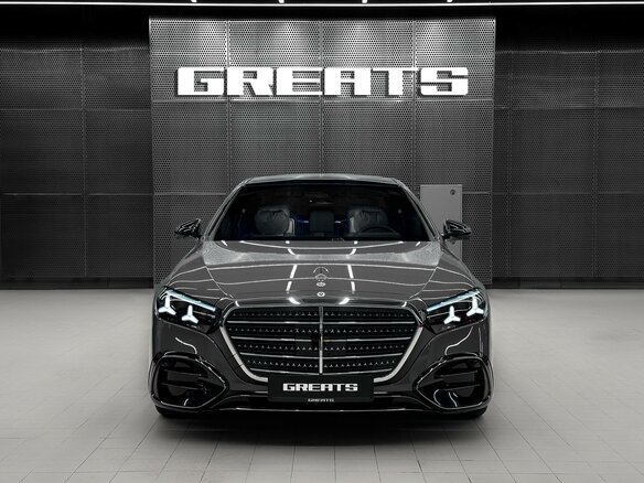 2026 Mercedes-Benz S-Класс 450 d Long 4MATIC VII (W223) Рестайлинг, серый, 28840000 рублей - вид 2