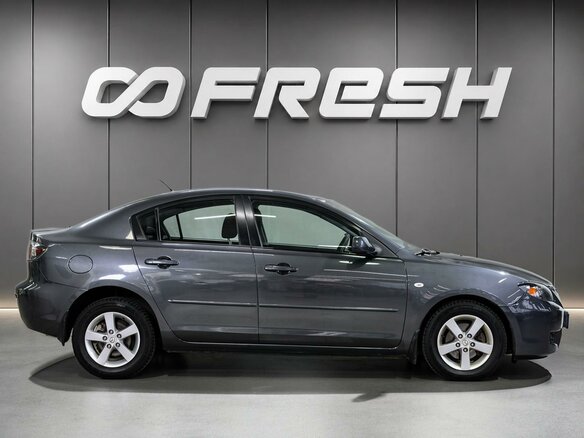 2007 Mazda 3 I (BK) Рестайлинг, серый, 730000 рублей - вид 4