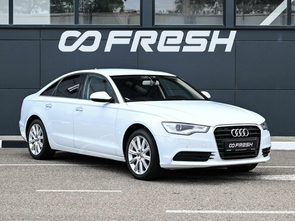 2014 Audi A6 IV (C7), белый, 1579000 рублей