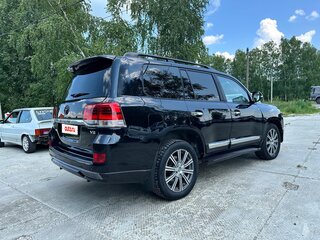 2012 Toyota Land Cruiser 200 Series Рестайлинг 1, чёрный, 3200000 рублей, вид 4