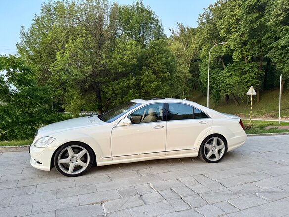 2008 Mercedes-Benz S-Класс 500 V (W221), белый, 2100000 рублей - вид 14
