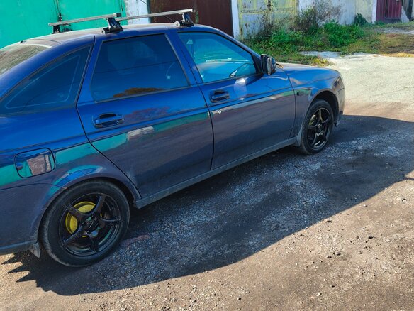 2013 Lada (ВАЗ) Priora I, синий, 350000 рублей - вид 8