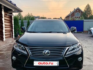2014 Lexus RX 350 III Рестайлинг, чёрный, 2690000 рублей, вид 2