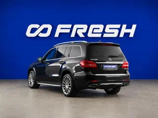 2017 Mercedes-Benz GLS 400 I (X166), чёрный, 3799700 рублей, вид 2