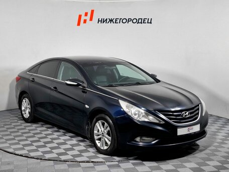 2011 Hyundai Sonata VI (YF), синий, 920000 рублей, вид 3