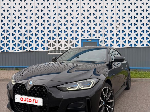 2021 BMW 4 серии Gran Coupe 420i G22, G23, G26, чёрный, 5000000 рублей - вид 4