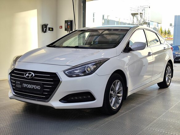 2016 Hyundai i40 I Рестайлинг, белый