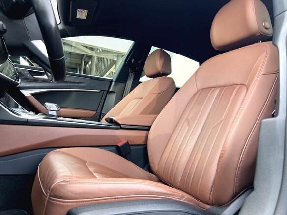 2019 Audi A7 55 TFSI II (4K), синий, 5190000 рублей - вид 30