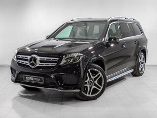 2016 Mercedes-Benz GLS 350 d I (X166), чёрный, 3955000 рублей, вид 1