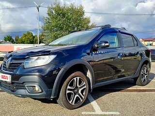 2019 Renault Logan Stepway II Рестайлинг, чёрный, 970000 рублей, вид 2